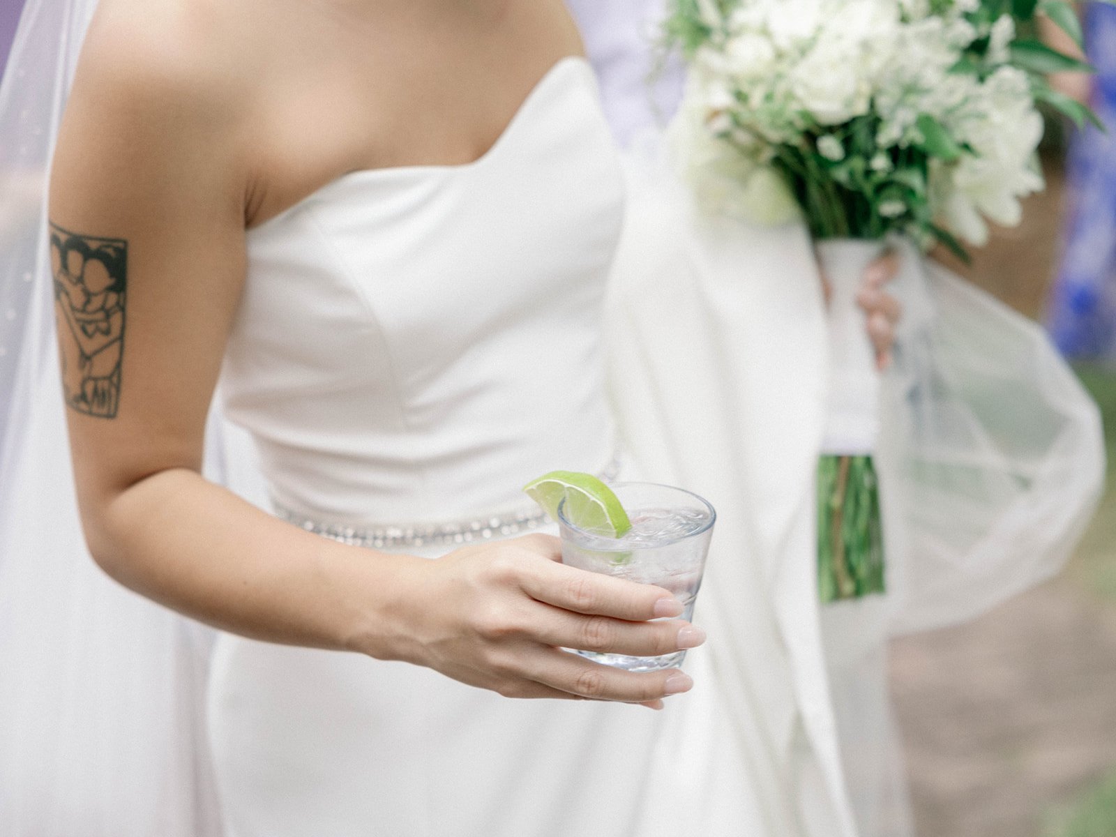Intimate dinner table setting inside the Peterson-Dumesnil House main hall
